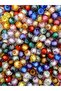 50gr 8mm Mixed Color Acrylic Honeycomb Beads with Beads Inside, Jewelry, Bag Making Beads (50gr,~200 Pieces) - 5