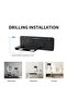 Wall Mounted Hair Dryer Holder for Attachments Storage, Bathroom Organizer - 3