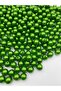 14mm Green Color Plastic Pearl Beads, Bag and Jewelry Making Beads (100 Gr,~65pcs) - 2