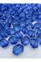 100gr Cobalt Blue Large Striped Herringbone Model Acrylic Beads, 20x30mm Bag Making Beads (20 Pieces) - 2