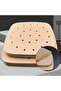 100-Piece 8.5 Inch Air Fryer Liners, Pre-Cut Perforated Kraft Baking Paper Cooking Sheets - 4
