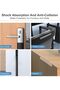 Clear Rubber Cabinet Door Bumper, Adhesive Wall Protector for Drawers, Toilet Lids - 7