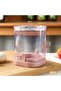 Fruit Slicer Cup, Detachable 8-Blade Stainless Steel Cutter, Pink, for Strawberry Banana Egg - 4