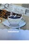 Thick Fiber Lining Non-Slip Cup Coffee Written Erasable Round Pvc Oilcloth Tablecloth - 4
