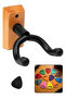 Gds-555S-Pak Wooden Guitar Wall Stand Hanger Accessory Set - 2