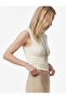 Cotton Slim Fit High Neck Tank Top - 2