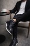 Rei̇d H Genuine Leather Men's Thick Sole Lace-Up Daily Casual Sneaker - 7