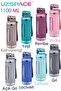 1100 ml Mega Large Size Tritan Water Bottle with Silicone Protection and Anti-Slip Body - 8
