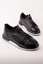 Rei̇d H Genuine Leather Men's Thick Sole Lace-Up Daily Casual Sneaker - 2
