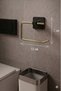 Adhesive Square Open Toilet Paper Holder WC Paper Holder Toilet Paper Hanger Gold Black Ks-001 - 7
