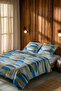 Cotton Collection Single Duvet Cover Set Adalar - 3