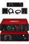 بطاقة صوت للاستوديو Midex Glx-500 Pro 2 مدخل 2 مخرج USB (هدية كابل XLR) - 2