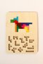 Wooden Educational Puzzle |   3 in 1 Shapes, Colors and Animals Puzzle |   Montessori 3+ Age Toy - 5