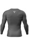 Men's Pro Compression Moisture-Wicking Athletic Long Sleeve Raglan Sleeve Sports T-Shirt - 2