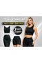 Premium 3-Piece Sports Set Black – Diving Fabric High Waist Tights (Leggings-Biker Shorts-Crop) - 6