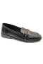 Feles Buckle Detailed Women's Ballerina Shoes Black - 2