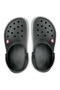 Crocband 11016 Sabo Doctor and Nurse Slippers Orthopedic Unisex Slippers Black - 4