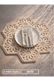 Supla American Service Set of 6 with French Lace Detail |   Decorative Table Presentation Mat - 6