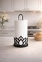 Lotus Metal Paper Towel Holder,Roll Towel Holder,Napkin Holder Countertop Paper Towel Holder Upright Towel Tableware Table - 2