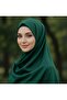 Hijab Medina Silk Scarf 120X120 Emerald Green