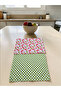 2-Pack Primary School and Preschool Pinterest Gingham Lunch Mat Washable Stain-Resistant Fabric - 3