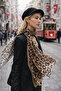 Leopard Patterned Elegans Shawl