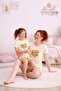 Mother-Daughter (Combined Item, You Make Your Own, Single Product Price) Short Sleeve Combed Cotton Pajama Set with Shorts - 8