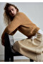 Alpaca Blend Round Neck Sweater - 6