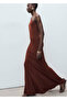 Asymmetrical Knitwear Dress - 7