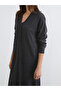 Esvab • Modern & Distinctive V-Fitted Gathered Knitwear Dress - 3