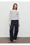 Boat Neck Slim Knitwear Sweater - 2