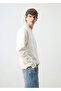 Pamuklu soft-touch iç yüzeyli sweatshirt - 7