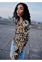 Leopard Print Shirt with Pockets