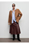 Straight-Cut Fabric Blazer Jacket with Flap Pockets - 8