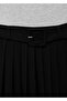 Dress with Contrasting Belt - 7