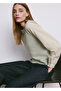 Combined Knit Pattern Sweater - 7