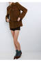Striped Collar Pocket Jacket - 6