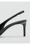 Metallic Detailed Patent Leather High Heels - 4