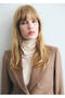 Wool Blend Pocket Fabric Blazer Jacket - 6