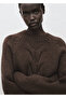 Perkins collar knitted patterned sweater - 6