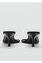 Jelly Strap Heels Sandals - 5