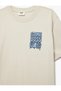 Cotton Short Sleeve Crew Neck Printed T-Shirt - 5