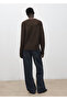 Perkins collar knitted patterned sweater - 4