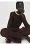 Thin knitwear round neck sweater - 7