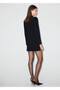 Double-Breasted Blazer Style Dress - 4