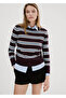 Striped thin knitwear sweater - 7
