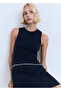 Strap Knitted Dress - 6