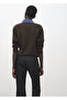 Combined Shirt Collar Sweater - 4
