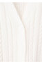 Knitted patterned knitwear cardigan - 7