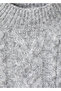 Perkins collar knitted patterned sweater - 8